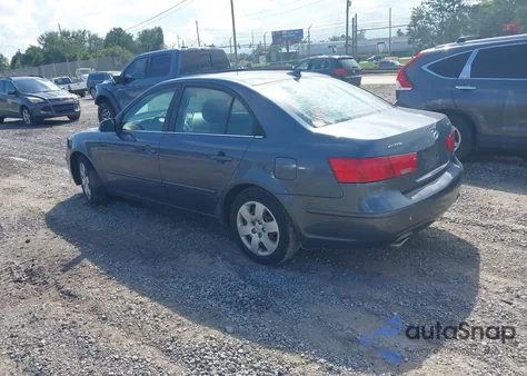 2009 Hyundai Sonata Gls V6 from USA, damaged, VIN 5NPET46F69H461798